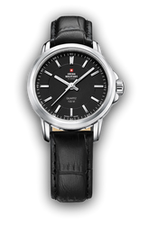 Swiss Military by Chrono Klassische Stahluhr für Frauen - SM34040.05